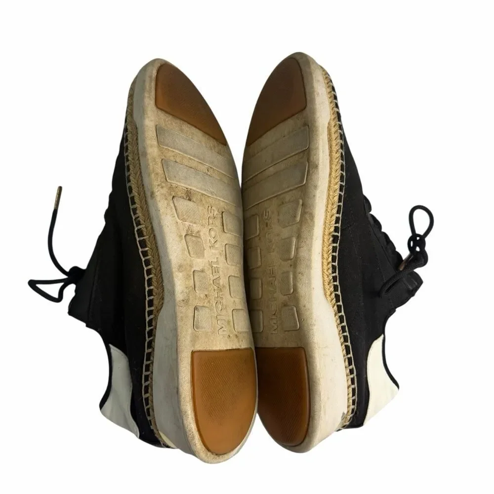 Michael Kors Finch Canvas and Leather sneakers